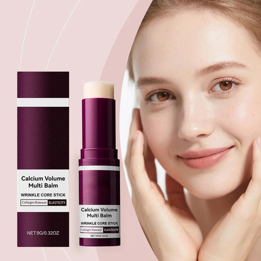 Calcium Volume Multi Balm – Feuchtigkeitsspendender Anti-Falten Stick mit Kollagen für glatte & strahlende Haut